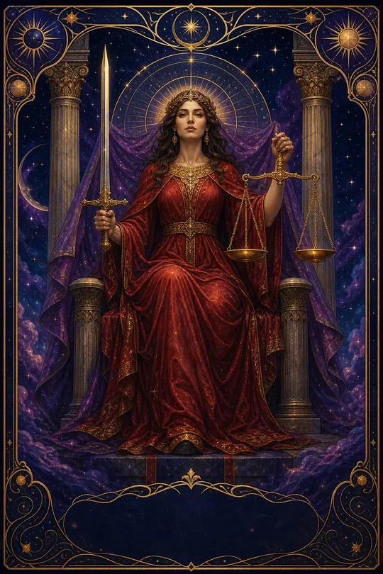 Adalet Tarot Kartı