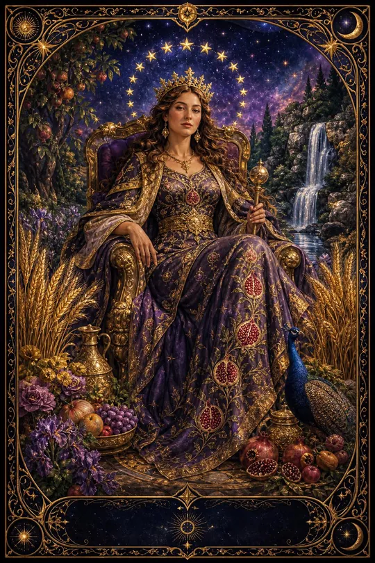 İmparatoriçe Tarot Kartı