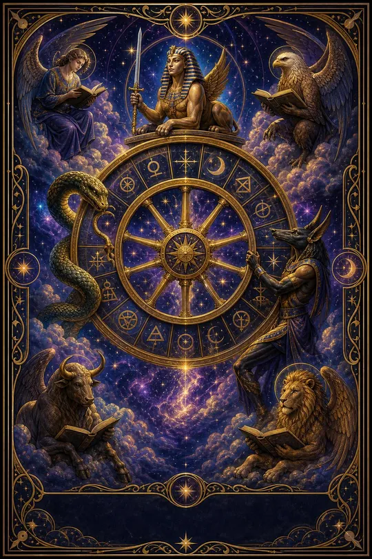 Kader Çarkı Tarot Kartı