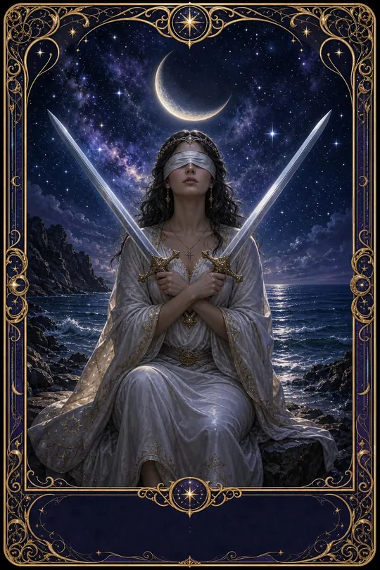 Kılıç İkilisi Tarot Kartı