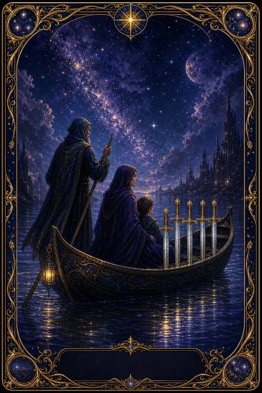 Kılıç Altılısı Tarot Kartı