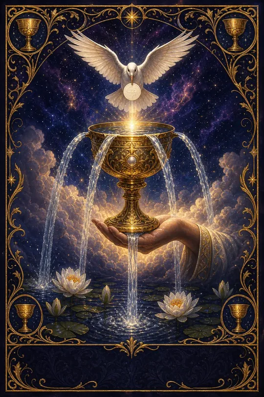 Kupa Ası Tarot Kartı