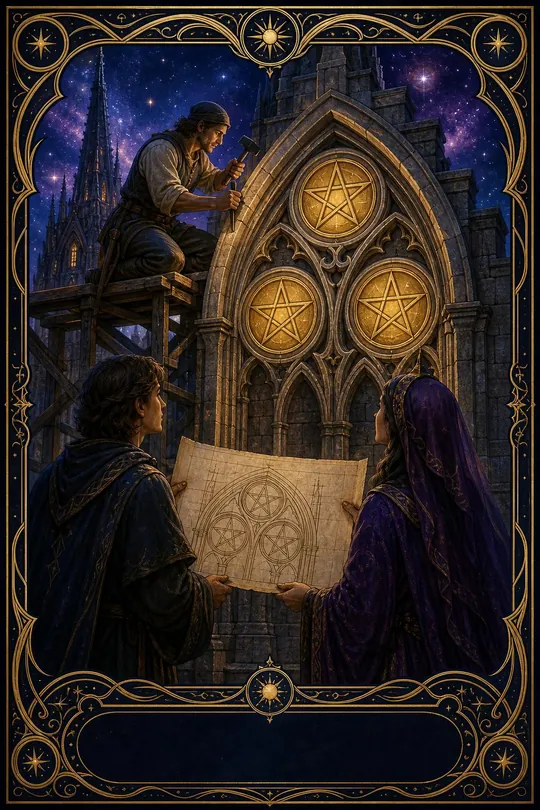 Tılsım Üçlüsü Tarot Kartı