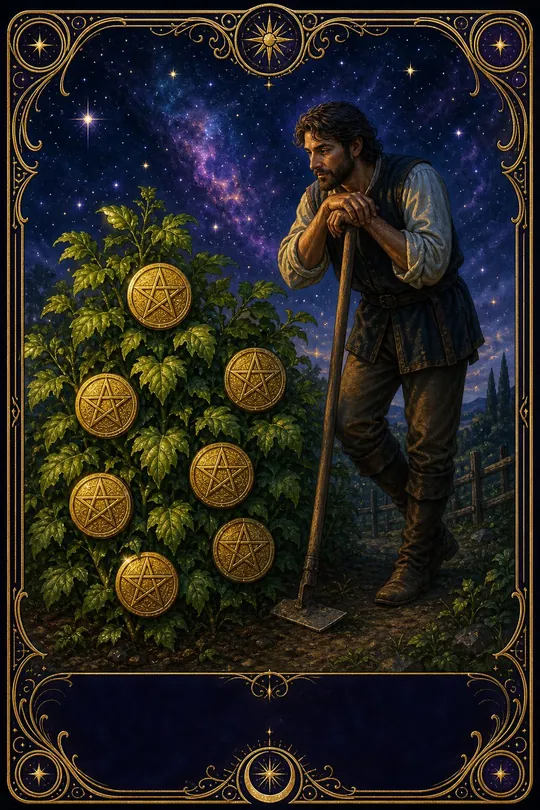 Tılsım Yedilisi Tarot Kartı