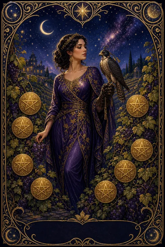 Tılsım Dokuzlusu Tarot Kartı