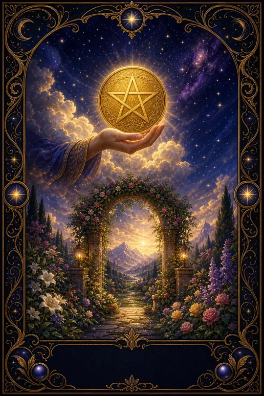 Tılsım Ası Tarot Kartı